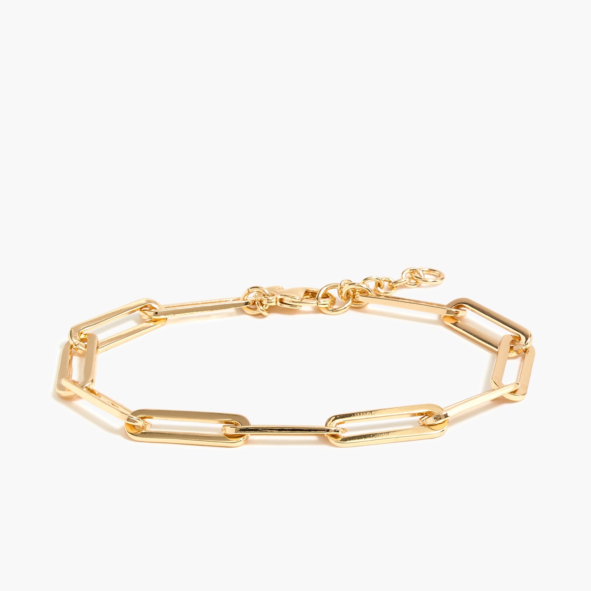 Paper-clip link anklet