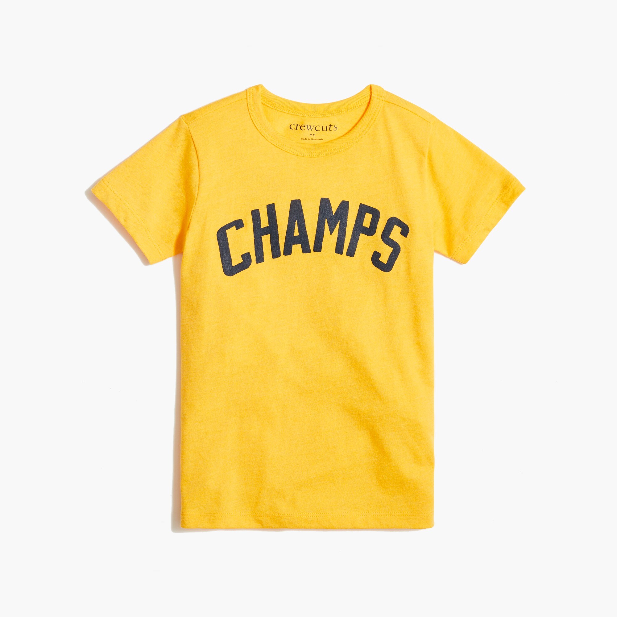 Boys' "champs" graphic tee