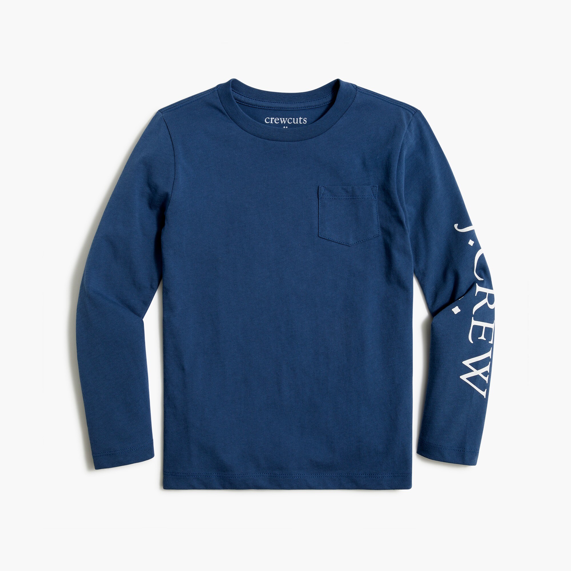 Boys' long-sleeve logo graphic tee
