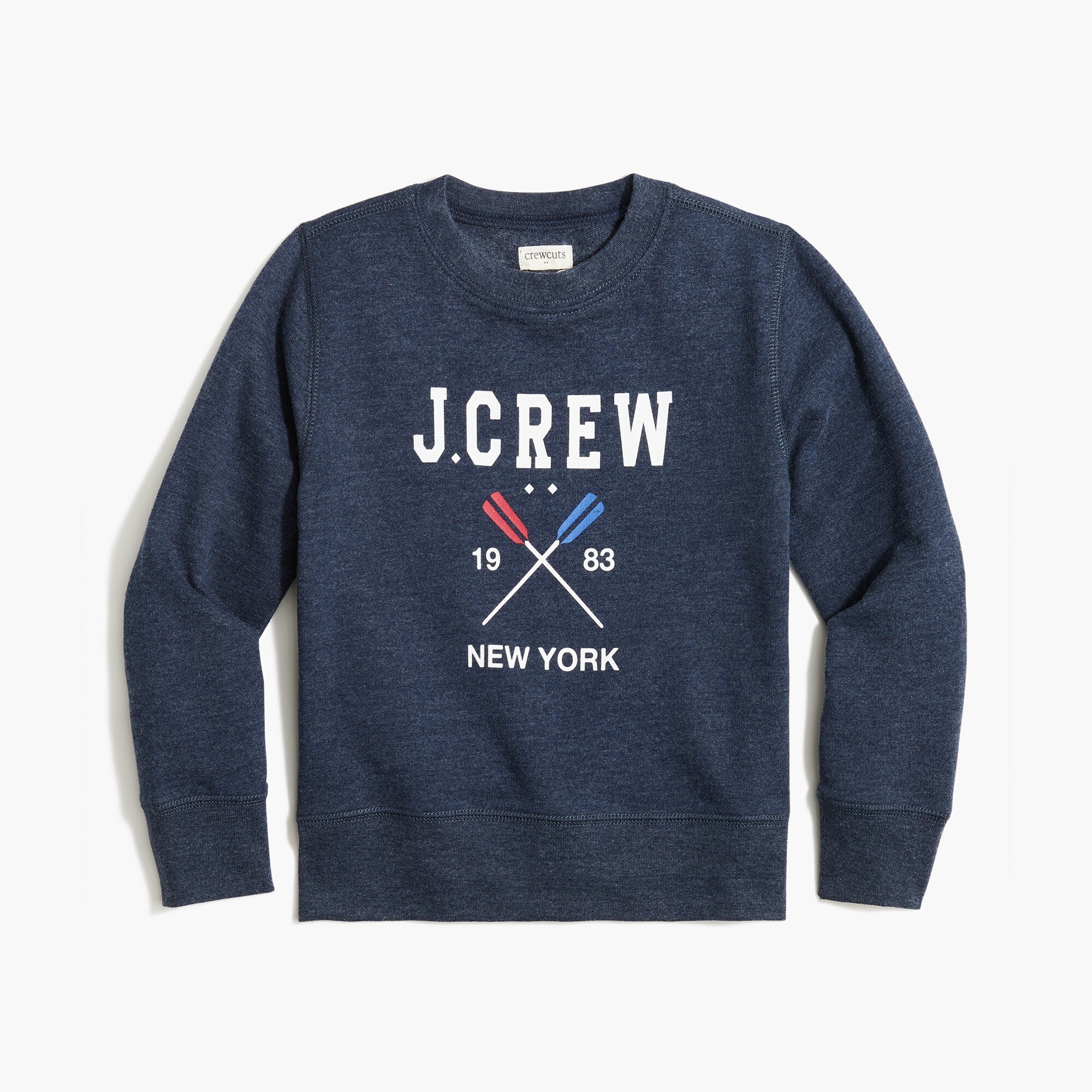 Boys' logo crewneck sweatshirt