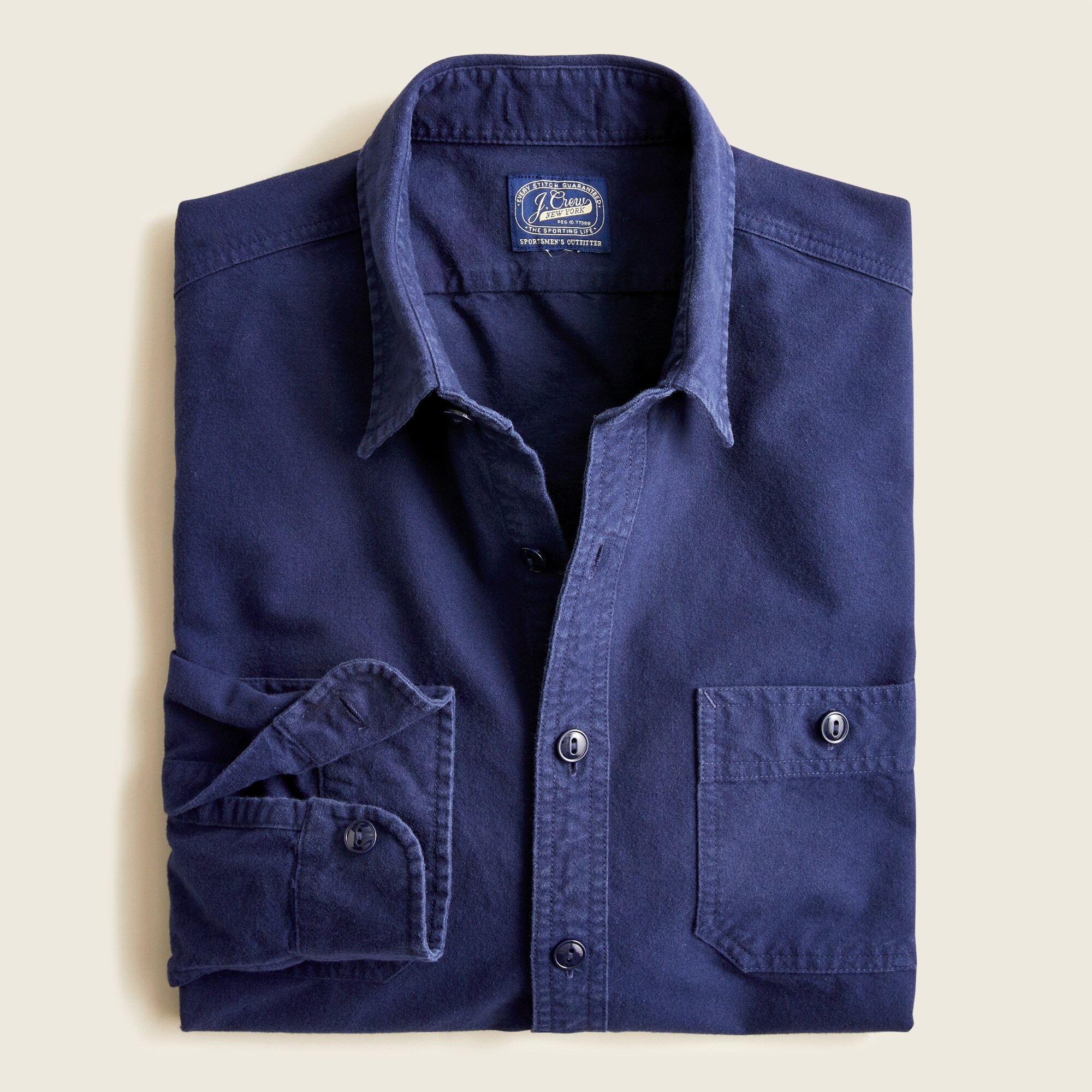 Heavyweight chamois workshirt BUBBLE GUM LAVENDER