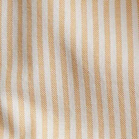 Broken-in organic cotton oxford shirt in stripe RUNONSTRIPE AUTUMN GOLD j.crew: broken-in organic cotton oxford shirt in stripe for men