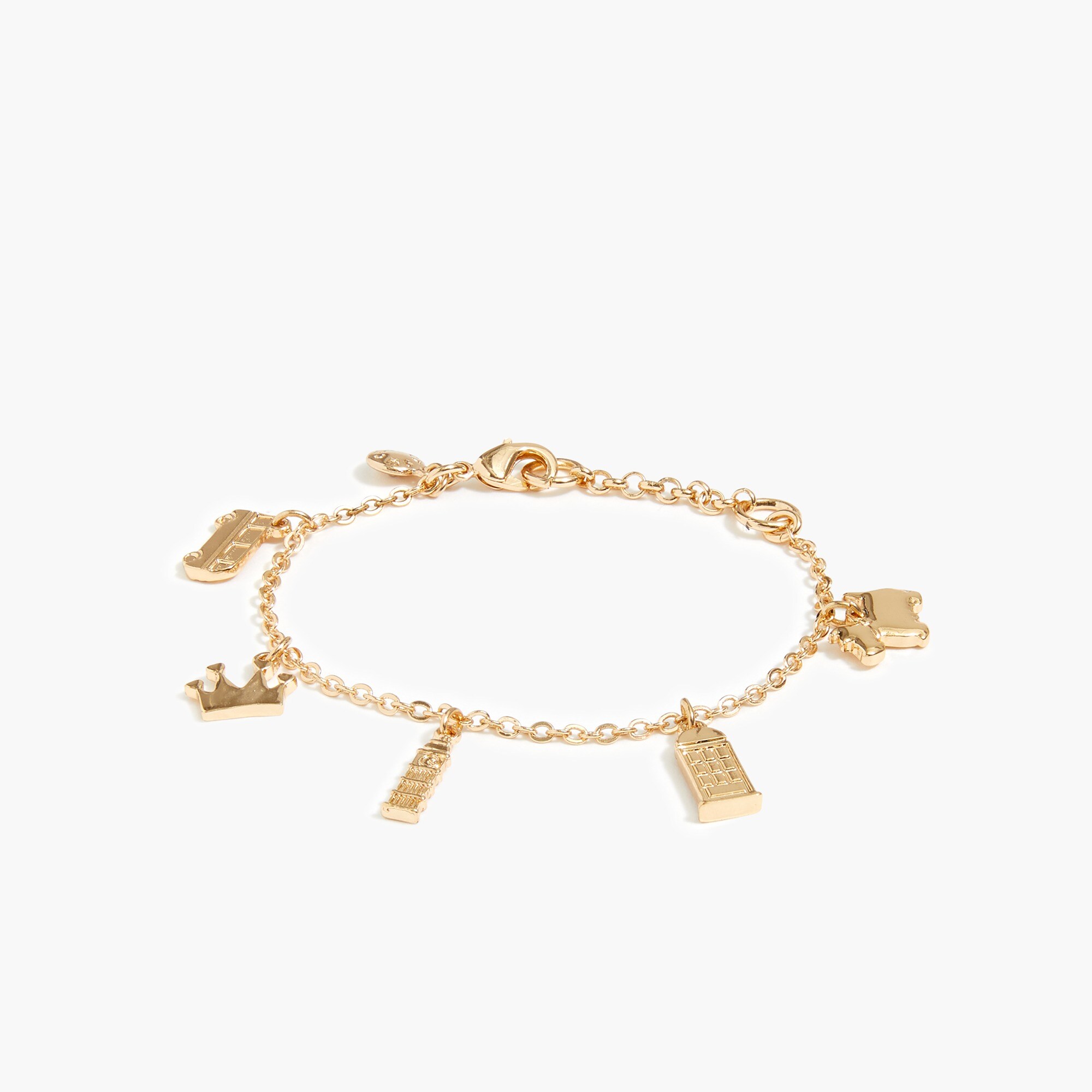 Girls' London charm bracelet