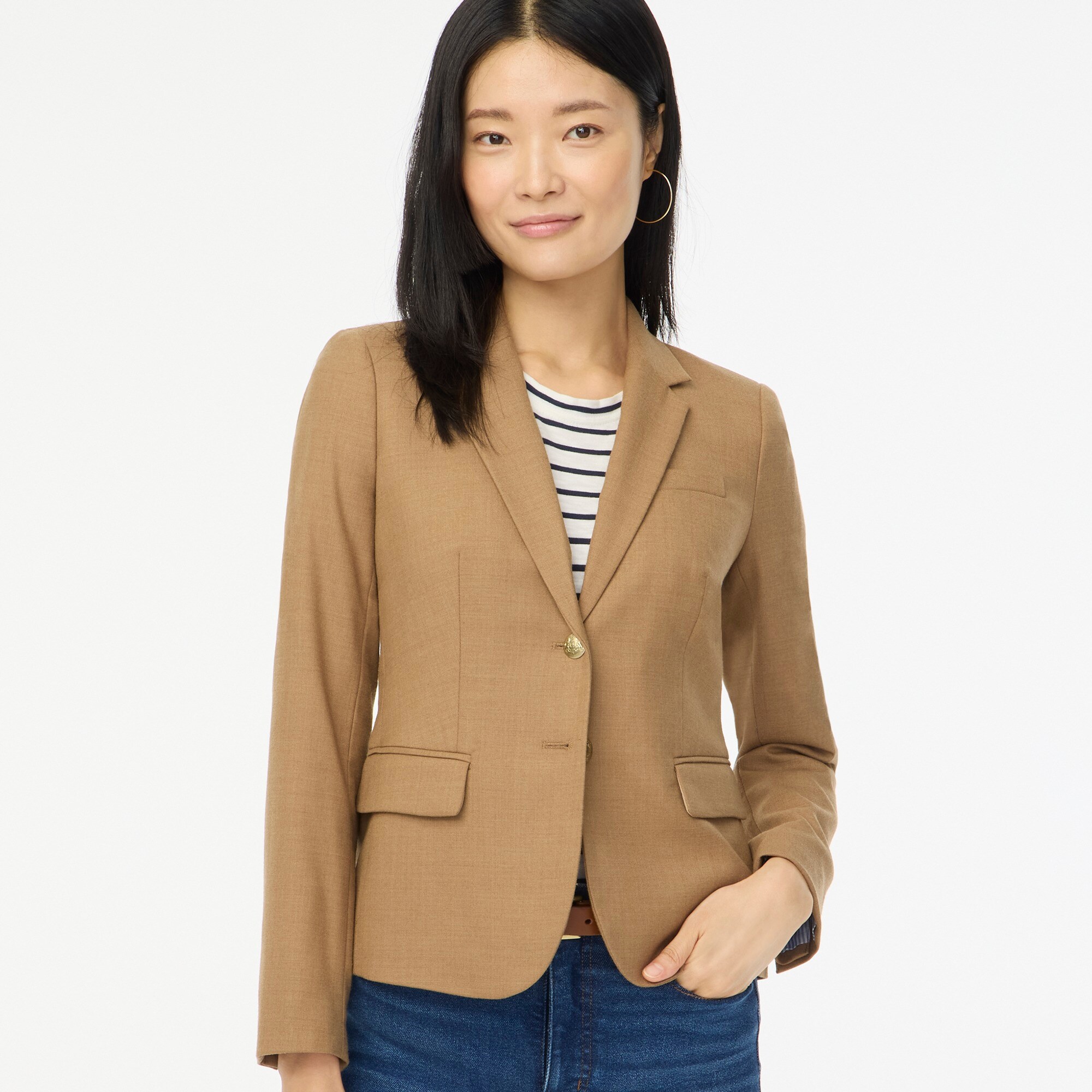 womens Petite original schoolboy blazer