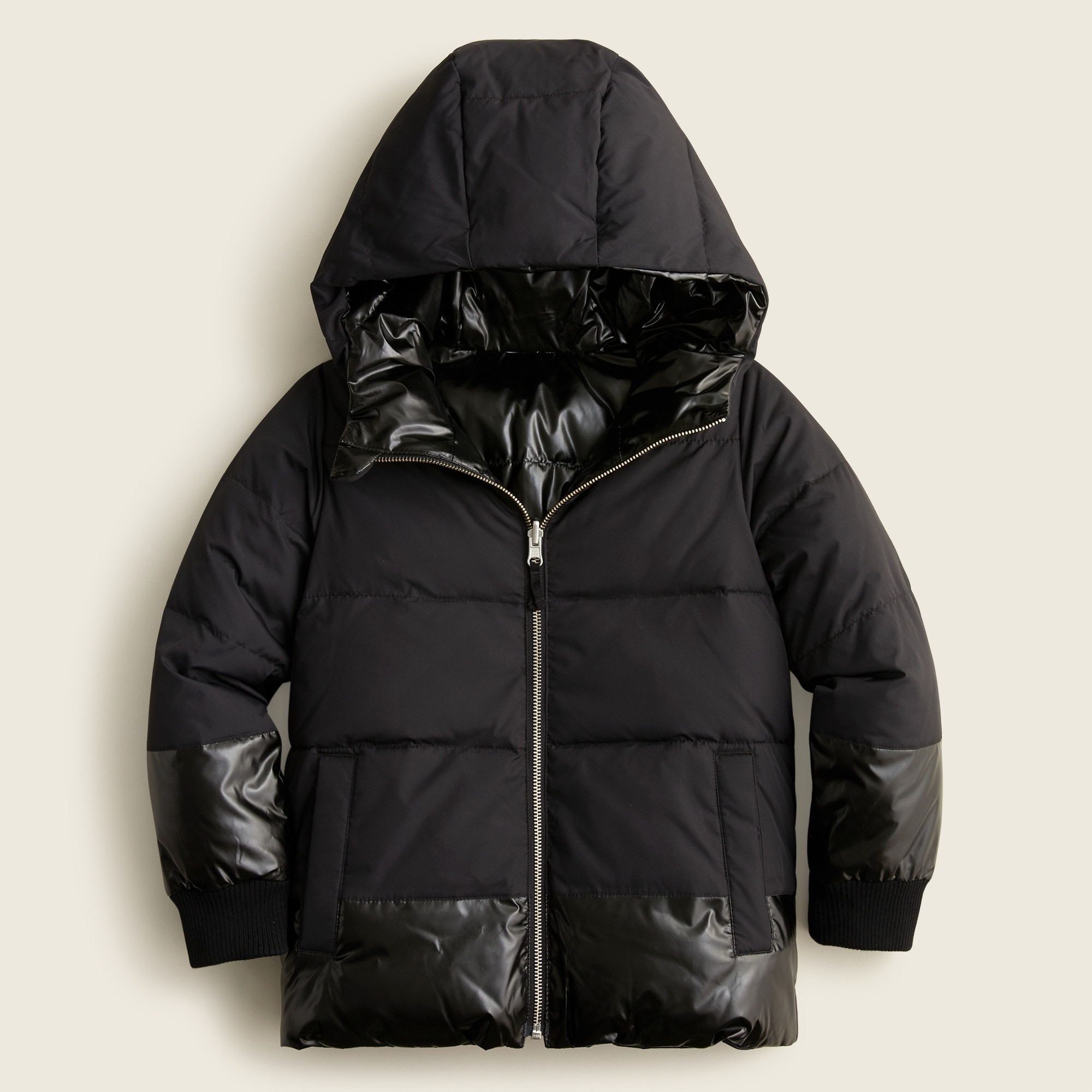 J crew reversible puffer jacket sale