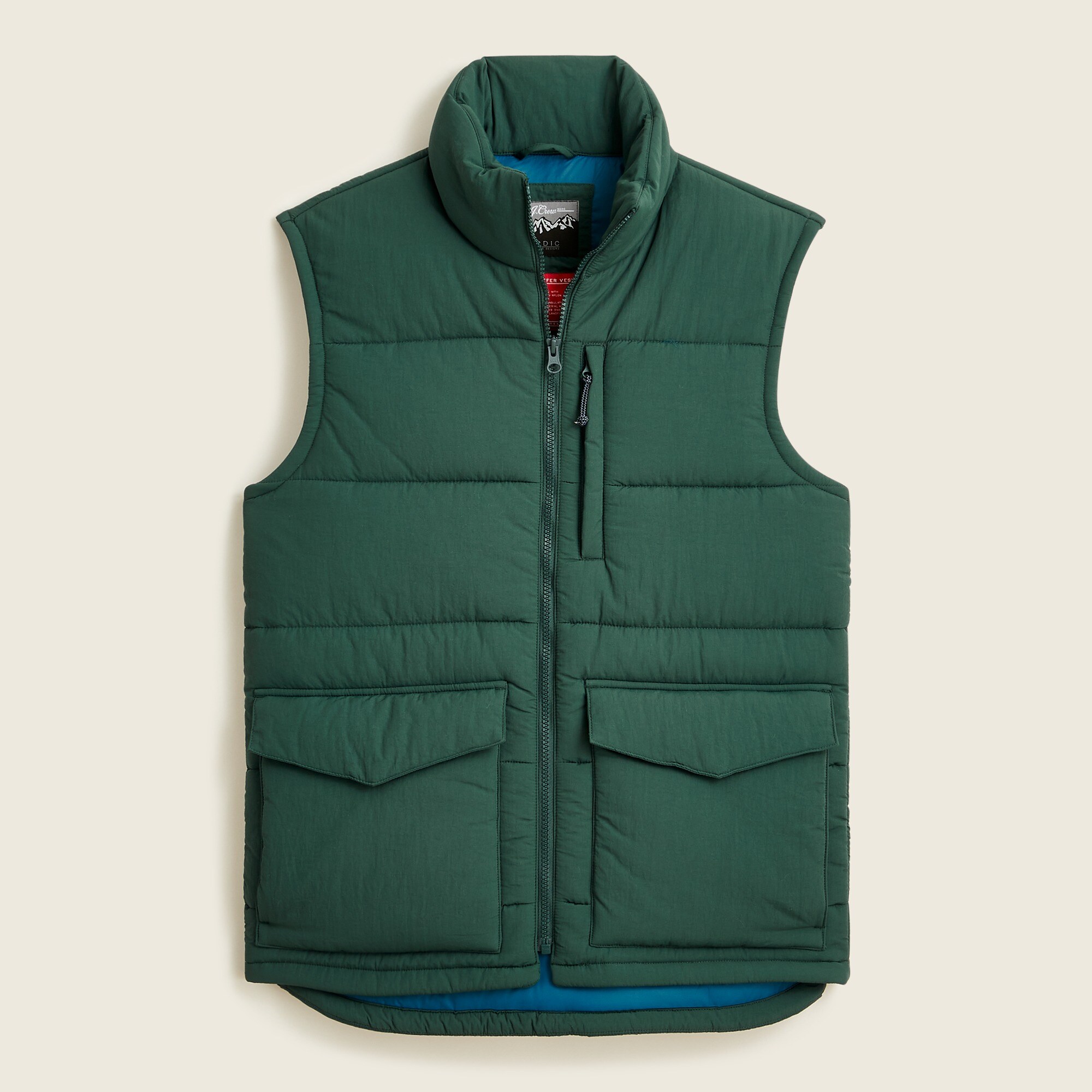 Eco Nordic puffer vest with PrimaLoft®