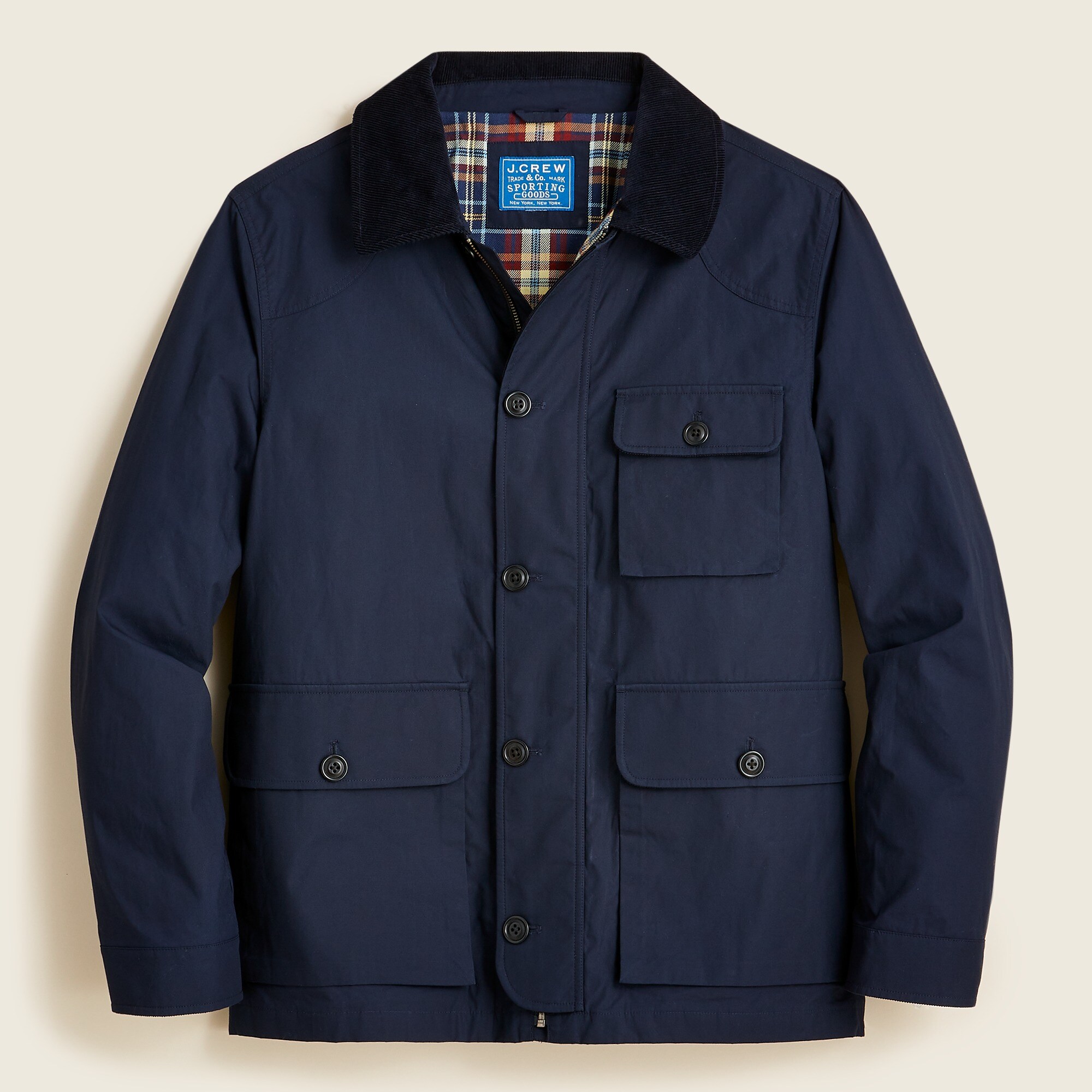 J.Crew: Utility Jacket In Kinloch Cloth For Men