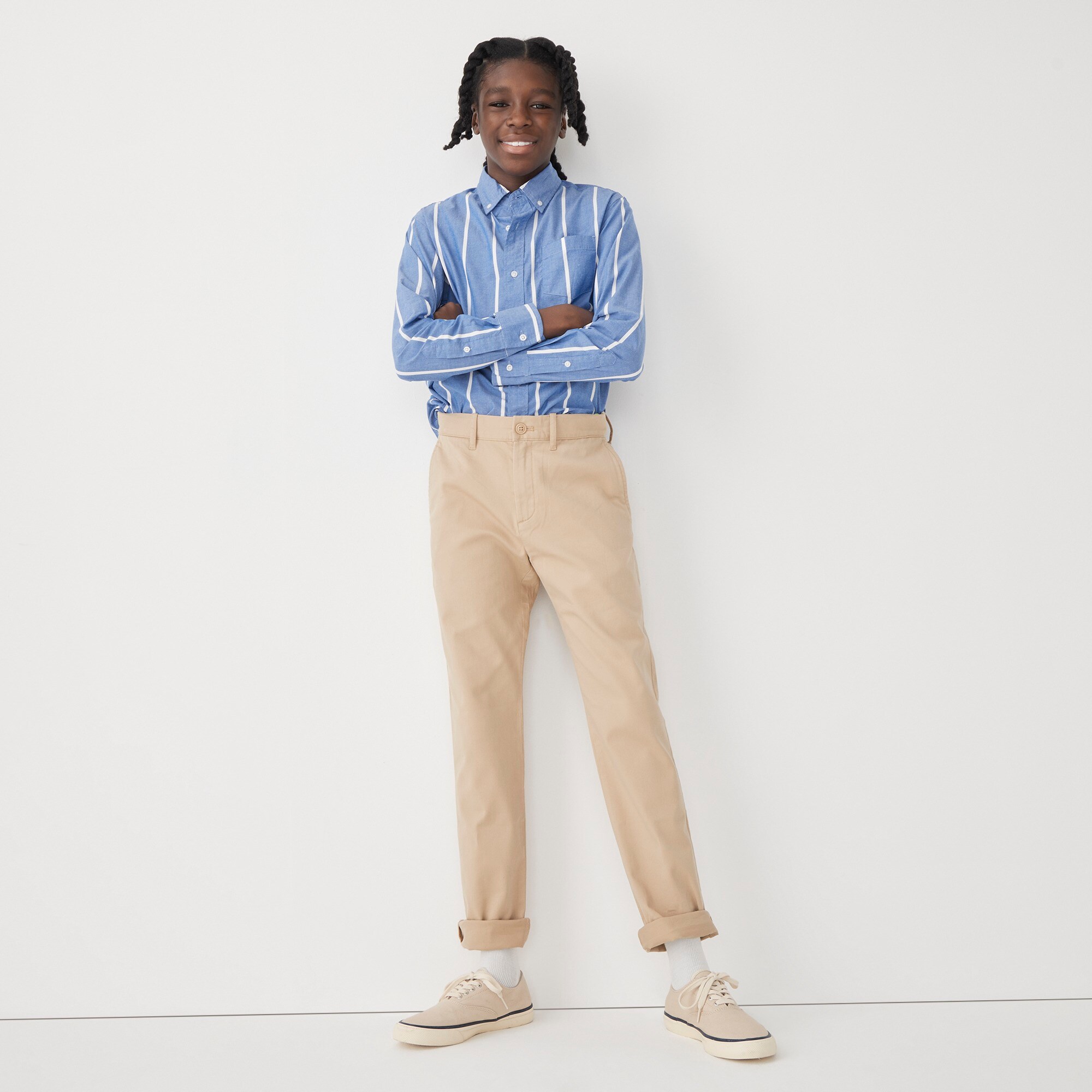 girls Boys' 484 slim-fit stretch chino pant