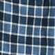 Flannel pajama pant CALEB BLUE NAVY