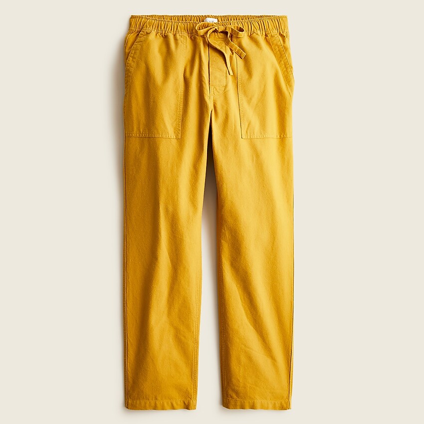 j.crew: lightweight chamois pant for men, right side, view zoomed