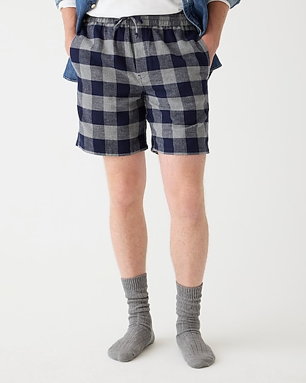 j.crew: flannel pajama short for men