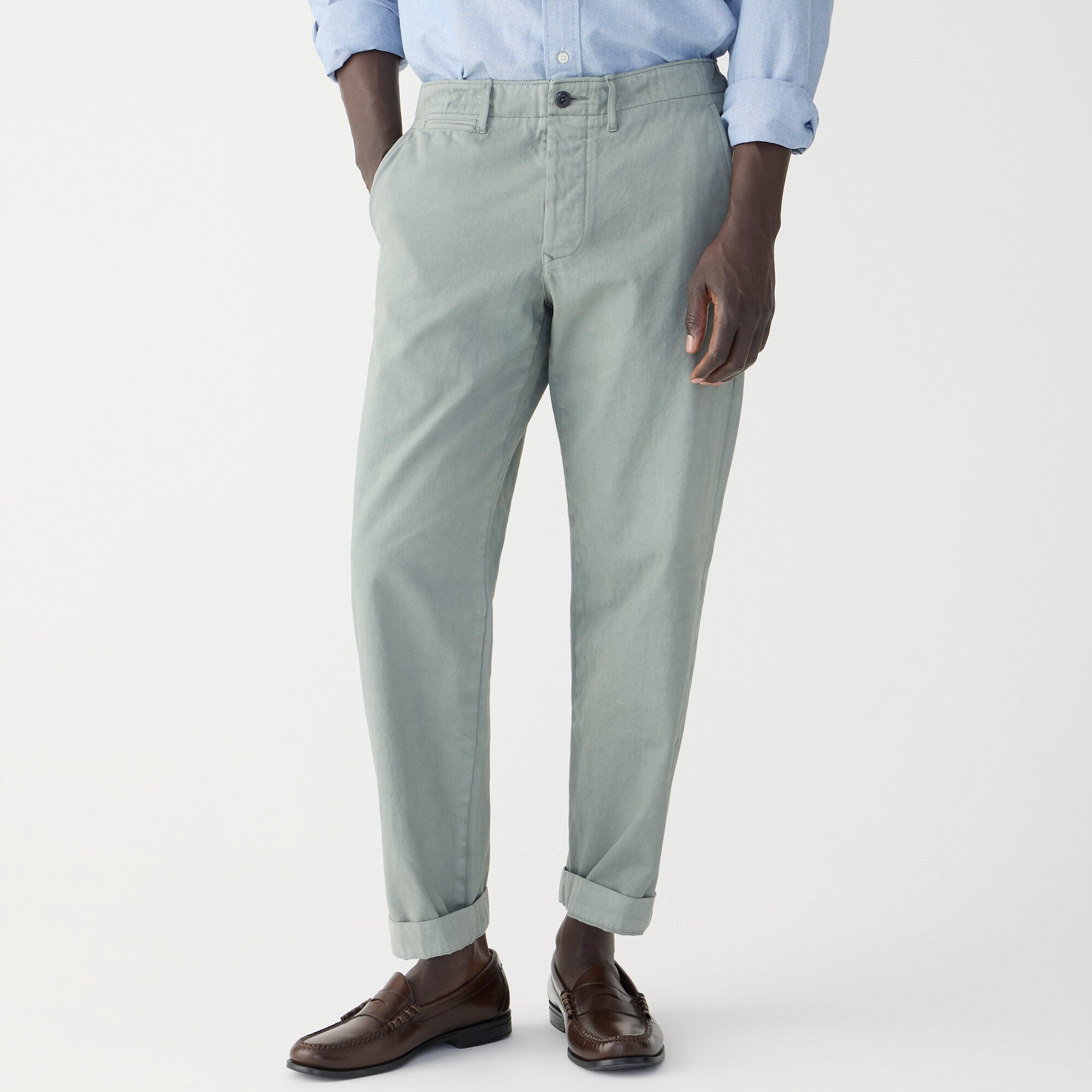 Wallace & Barnes selvedge officer chino pant