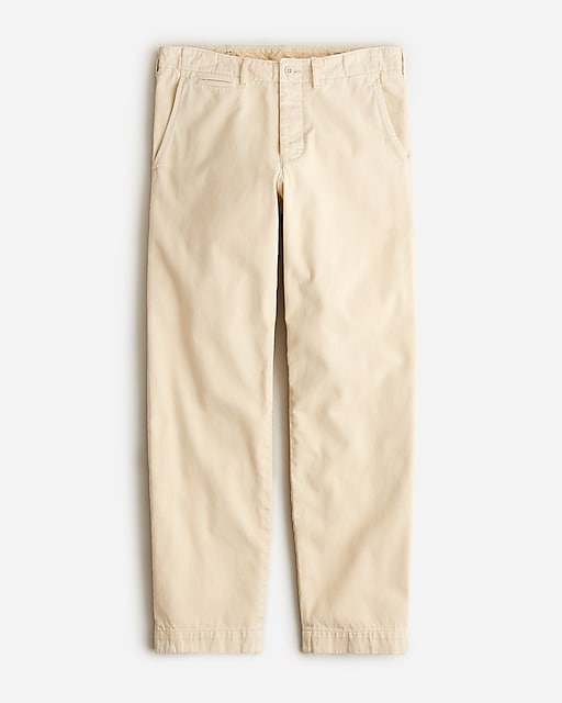 mens Wallace &amp; Barnes selvedge officer chino pant