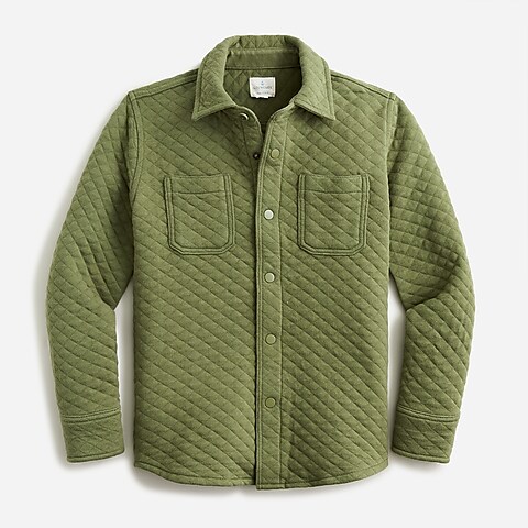 boys Boys&apos; quilted knit shirt