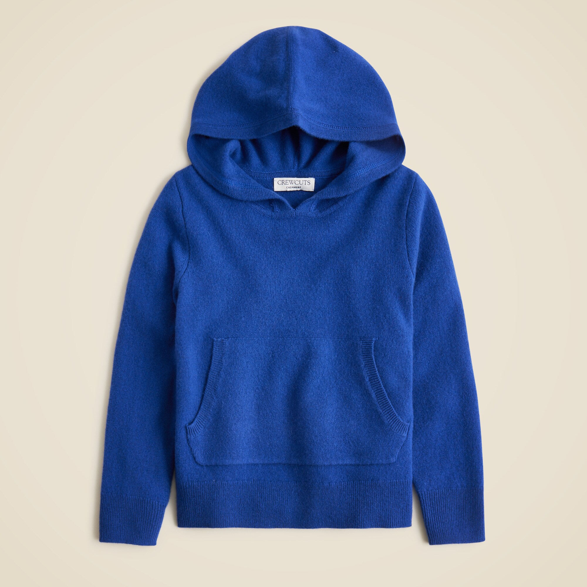 Kids' cashmere pullover hoodie