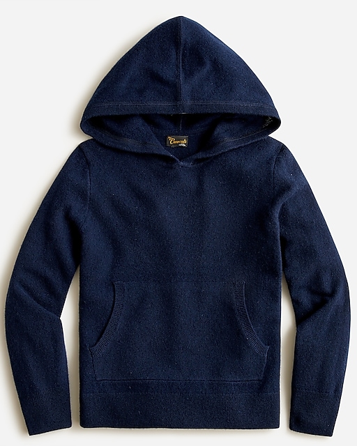 girls Kids&apos; cashmere pullover hoodie