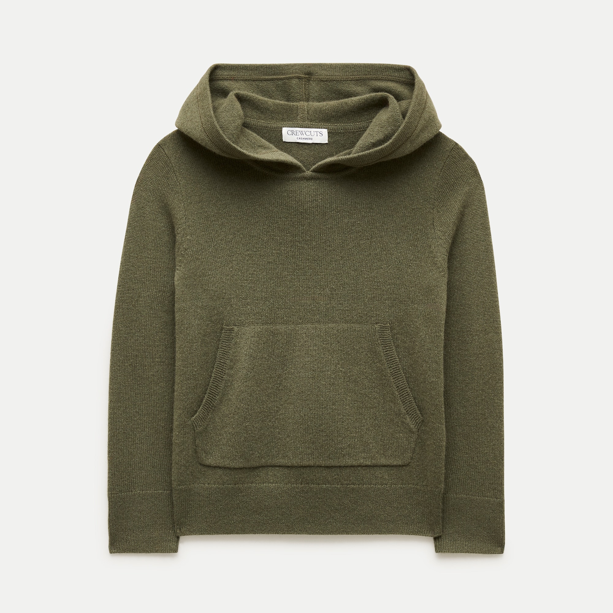 Kids' cashmere pullover hoodie