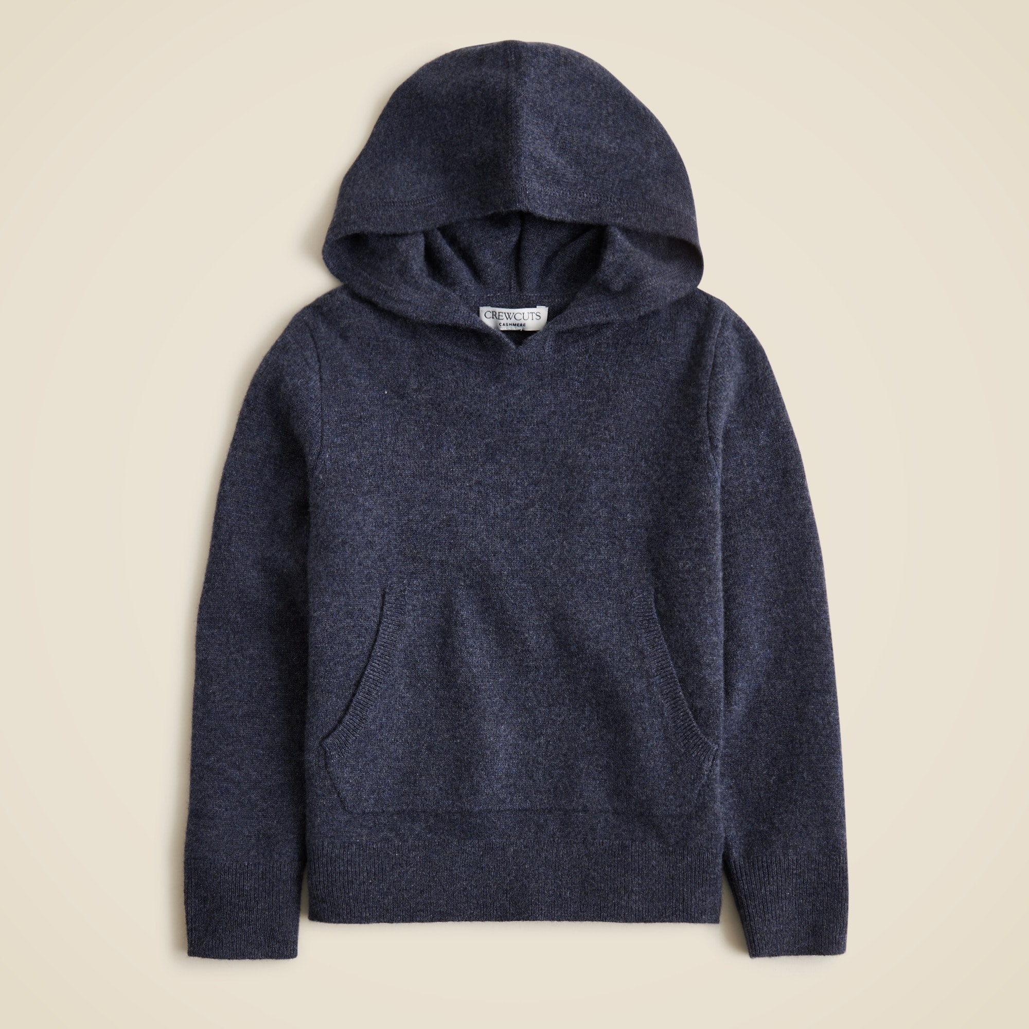  Kids' cashmere pullover hoodie