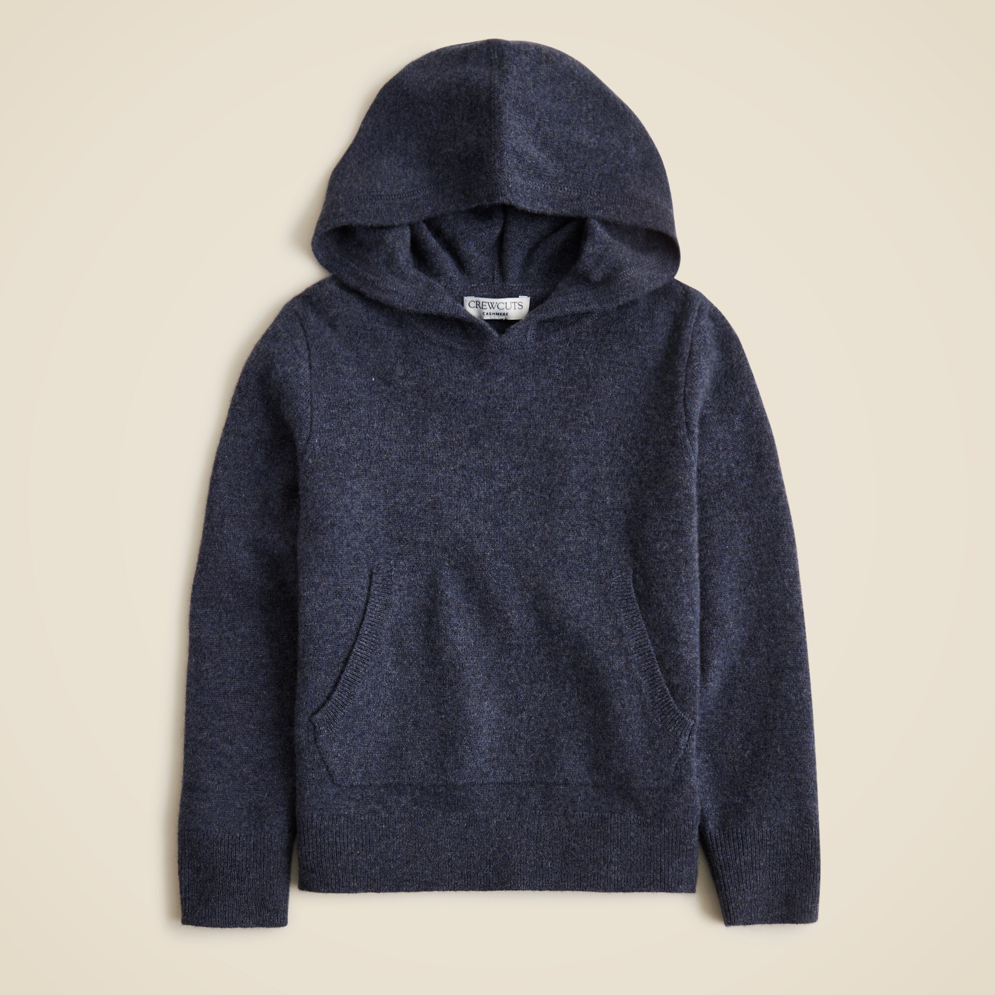 Kids' cashmere pullover hoodie