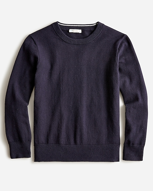 girls Kids' cotton-cashmere crewneck sweater