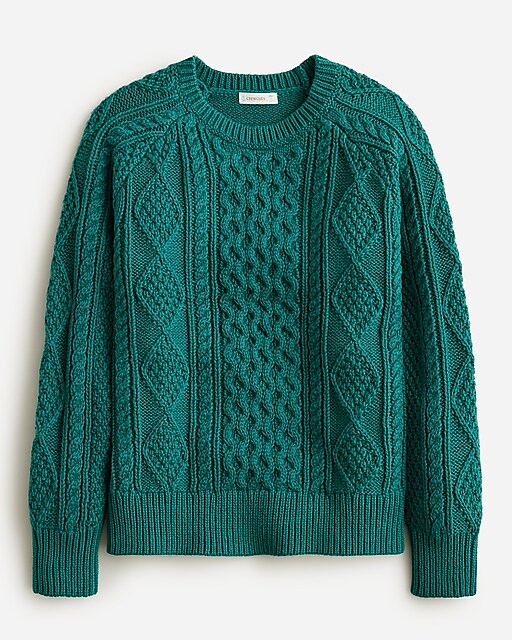 boys Kids' cable-knit fisherman sweater