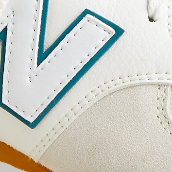 New Balance® X J.Crew 574 sneakers in colorblock MUNSELL/GOLD/LAGOON/PIN j.crew: new balance® x j.crew 574 sneakers in colorblock for women