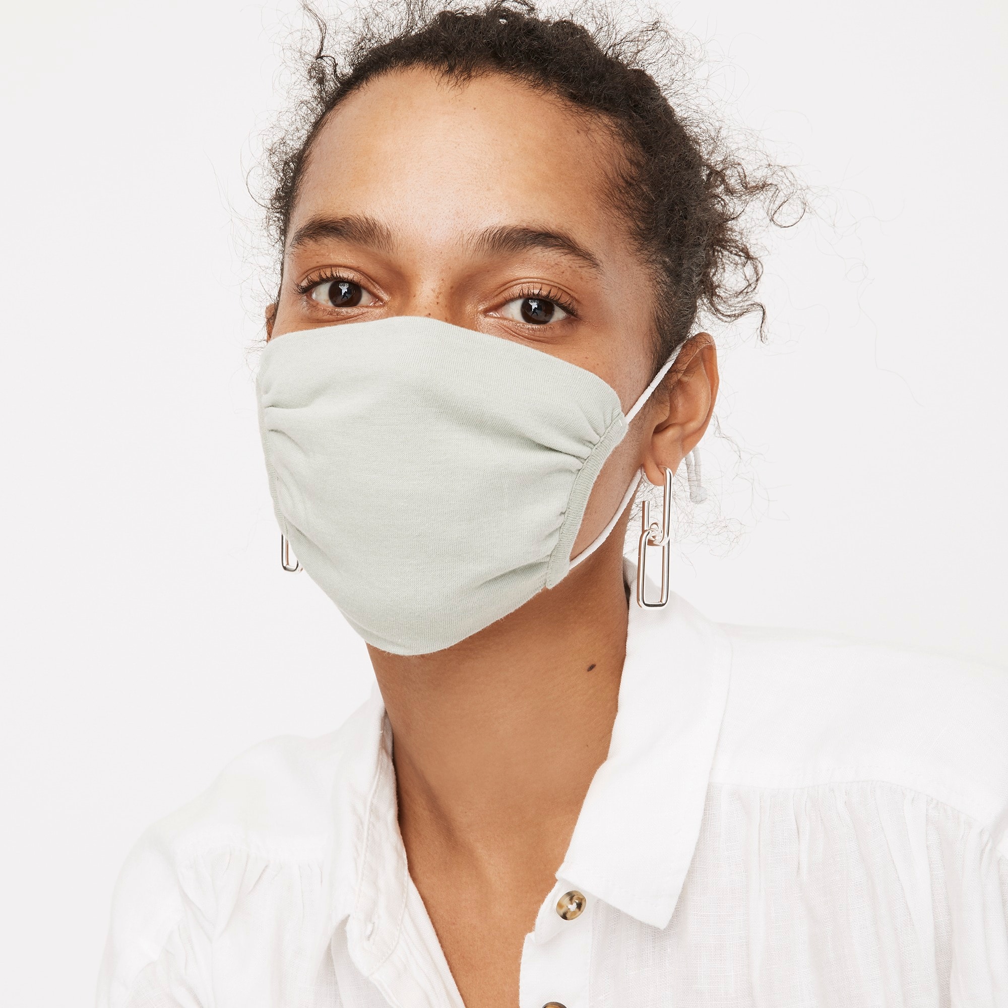 j.crew: pack-of-three scrunched nonmedical face masks for women