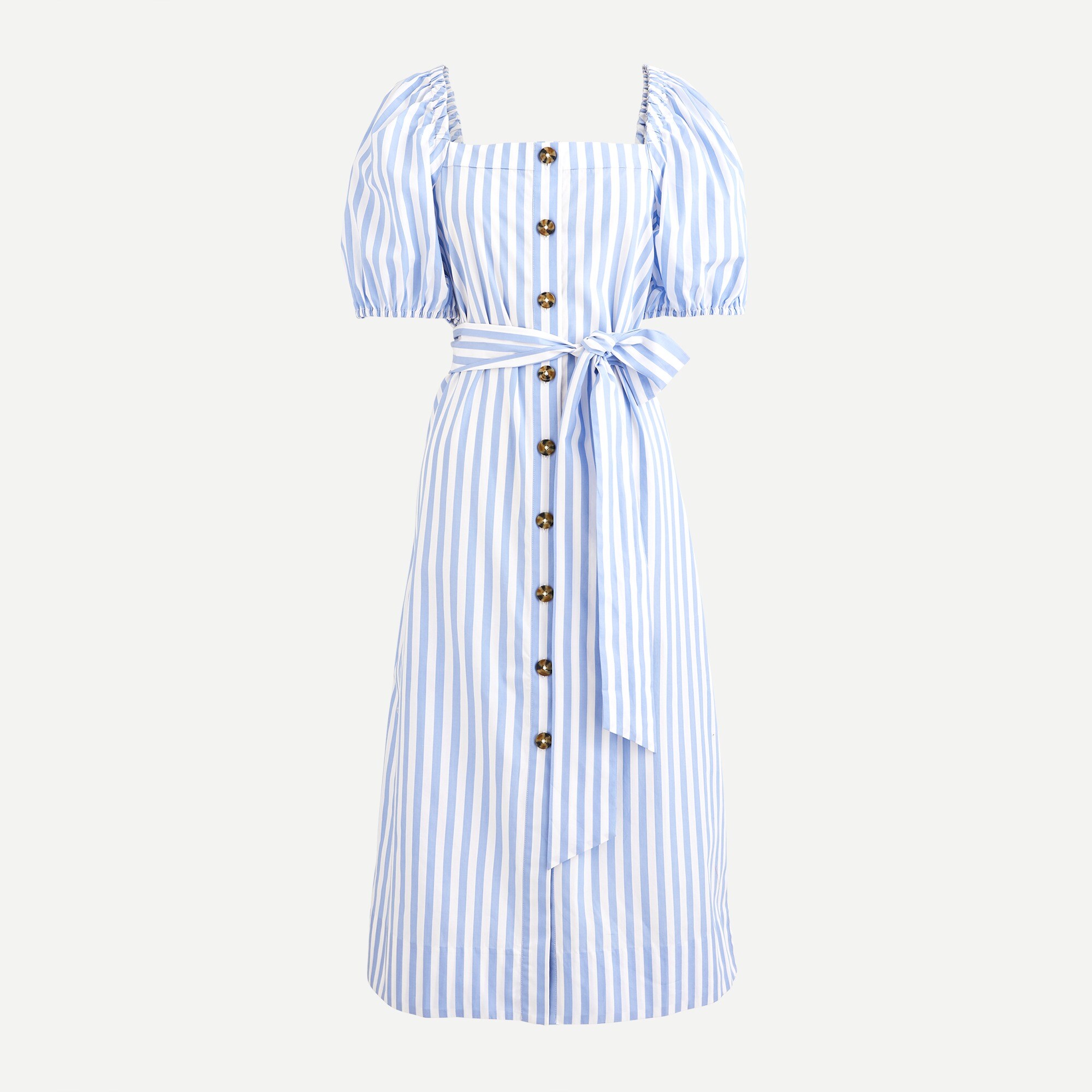Cottage dress in stripe