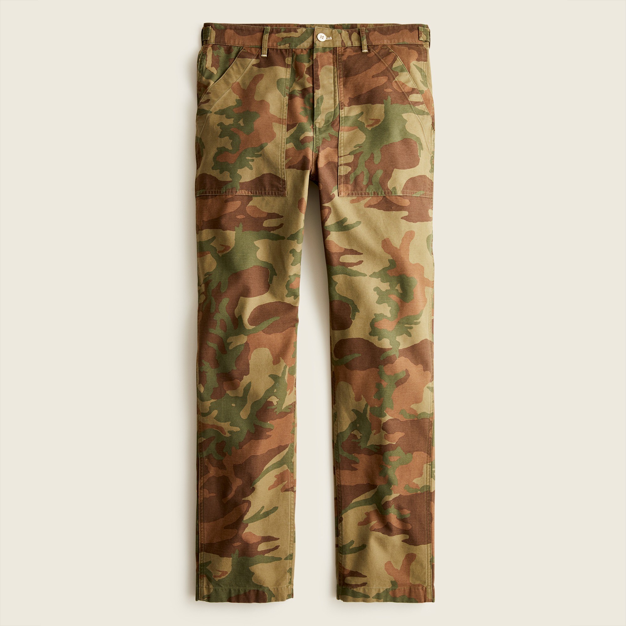TAKE&SUNS HUNTER CAMO OFFICER’S PANTS Camp Pant In Camouflage For Men | J.Crew