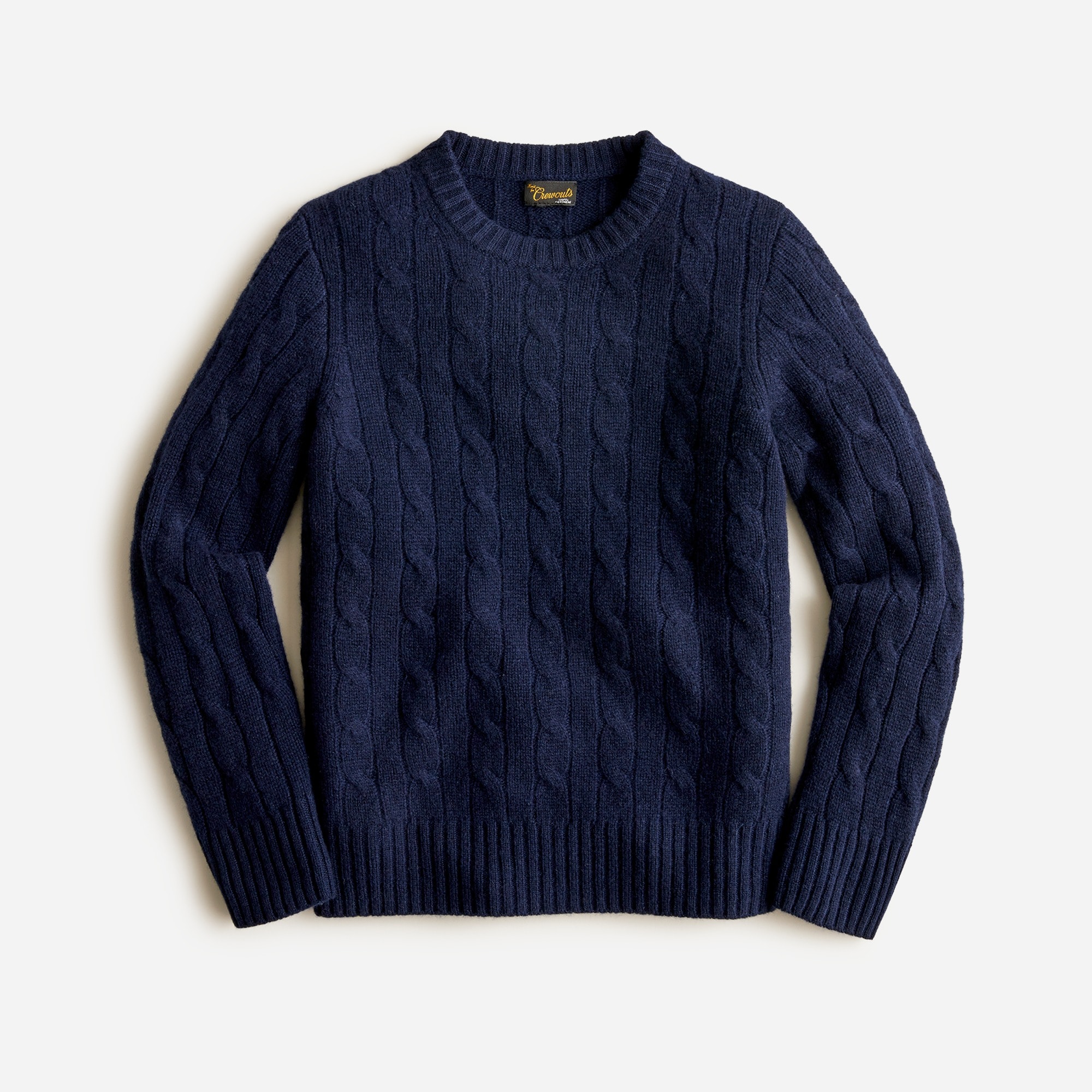 제이크루 보이즈 스웨터 J.crew Boys cable-knit cashmere crewneck sweater,NAVY