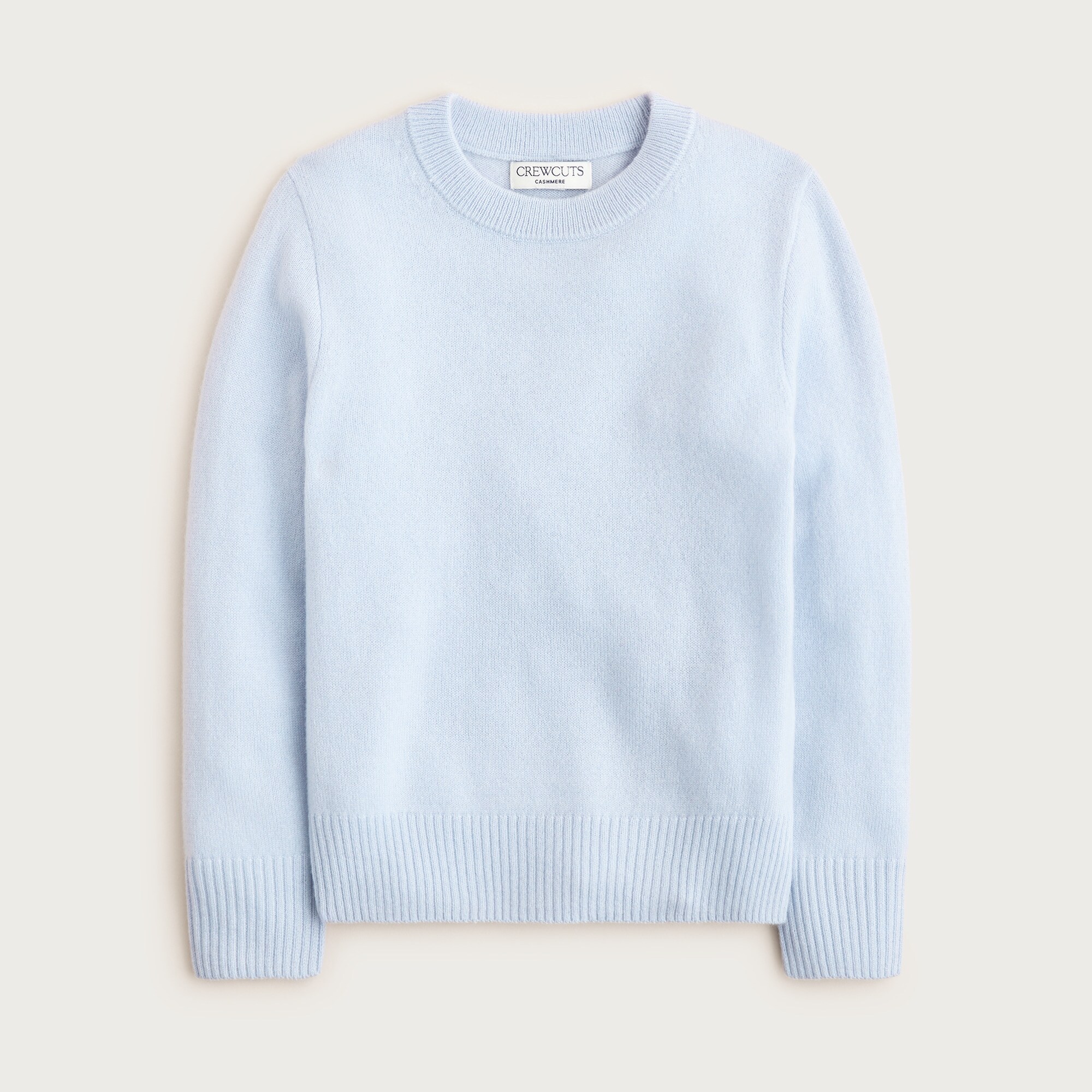 Kids' cashmere crewneck sweater