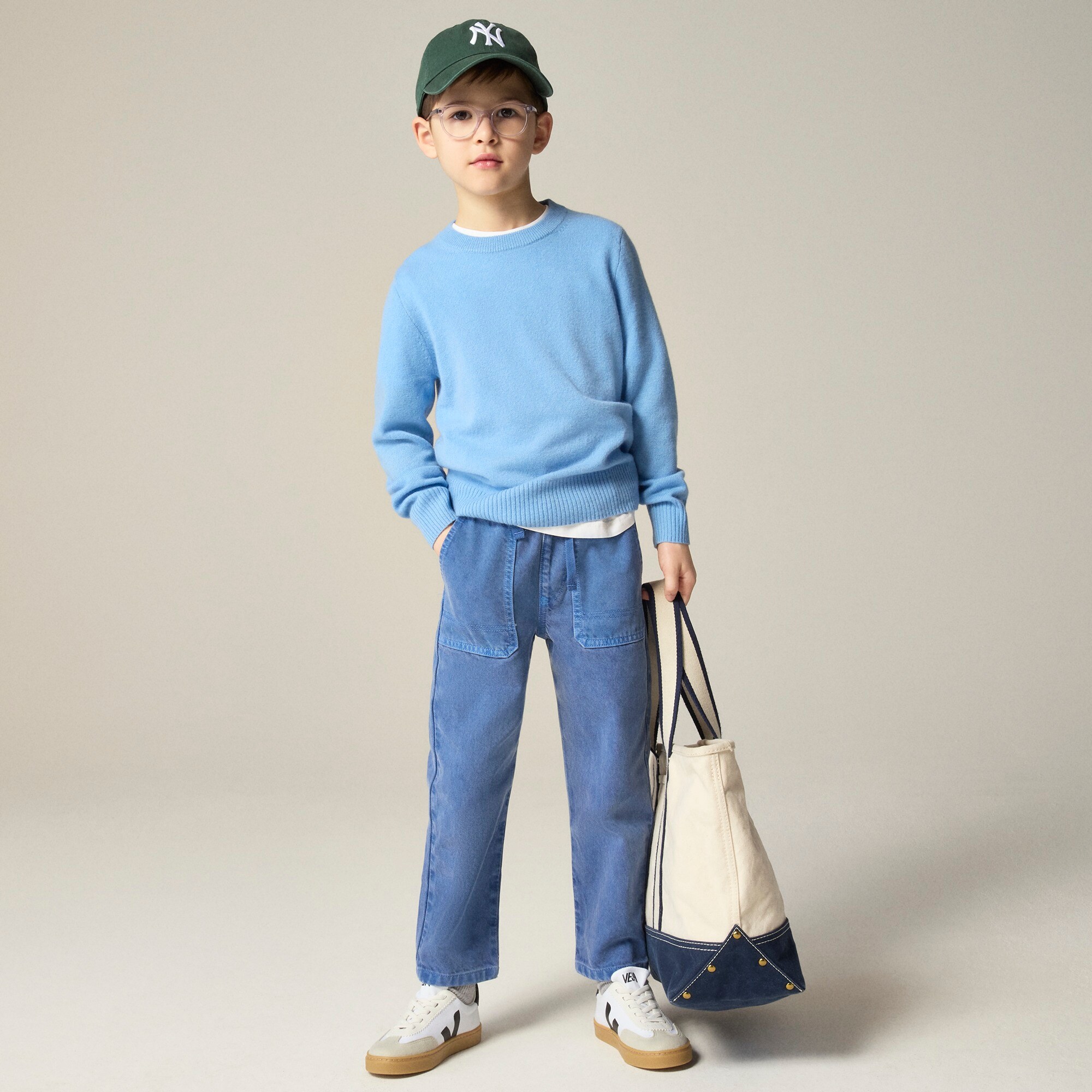boys Kids' cashmere crewneck sweater