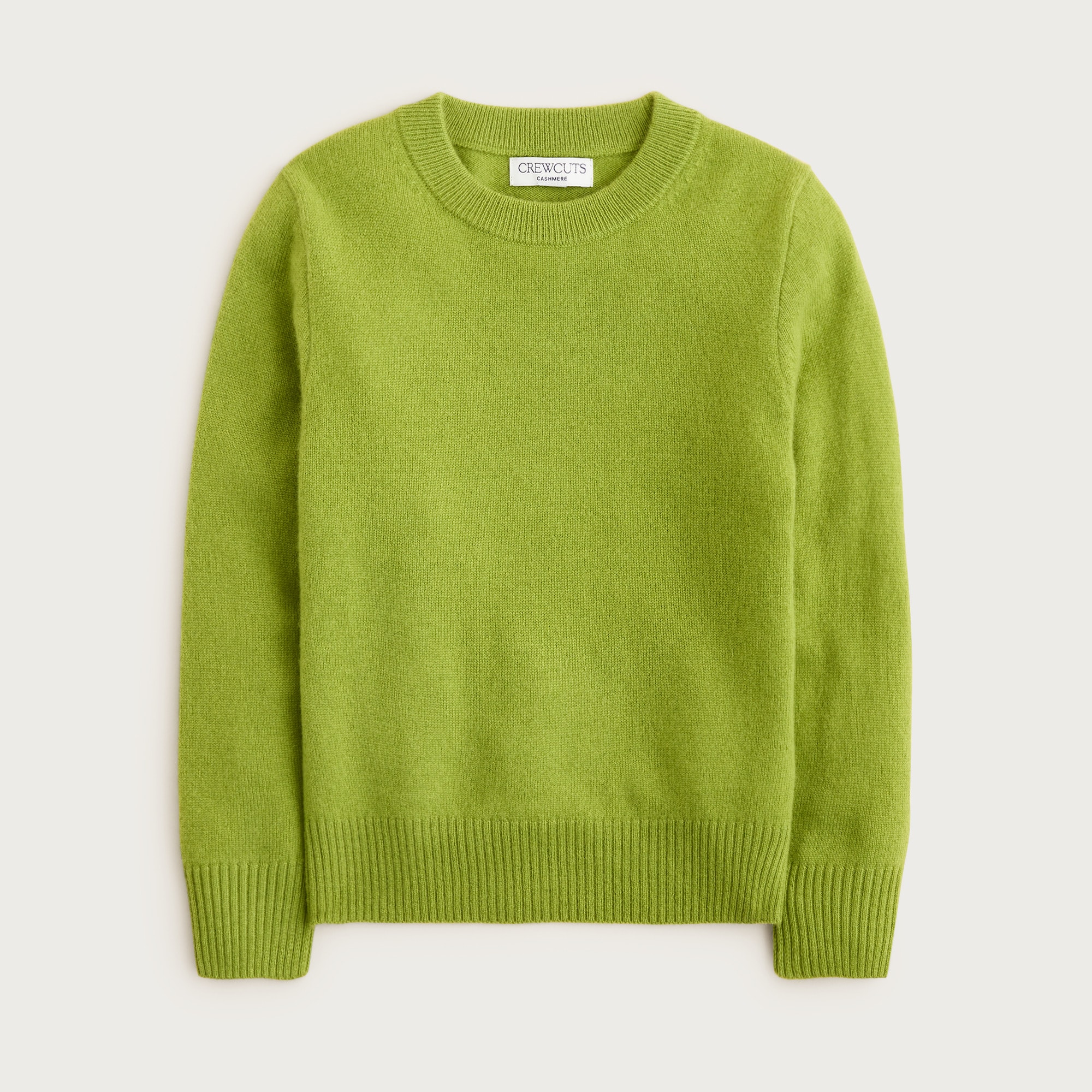 Kids' cashmere crewneck sweater