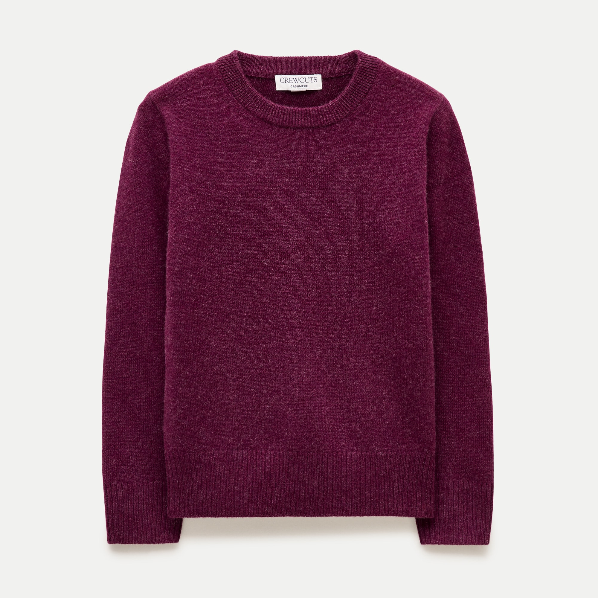 Kids' cashmere crewneck sweater