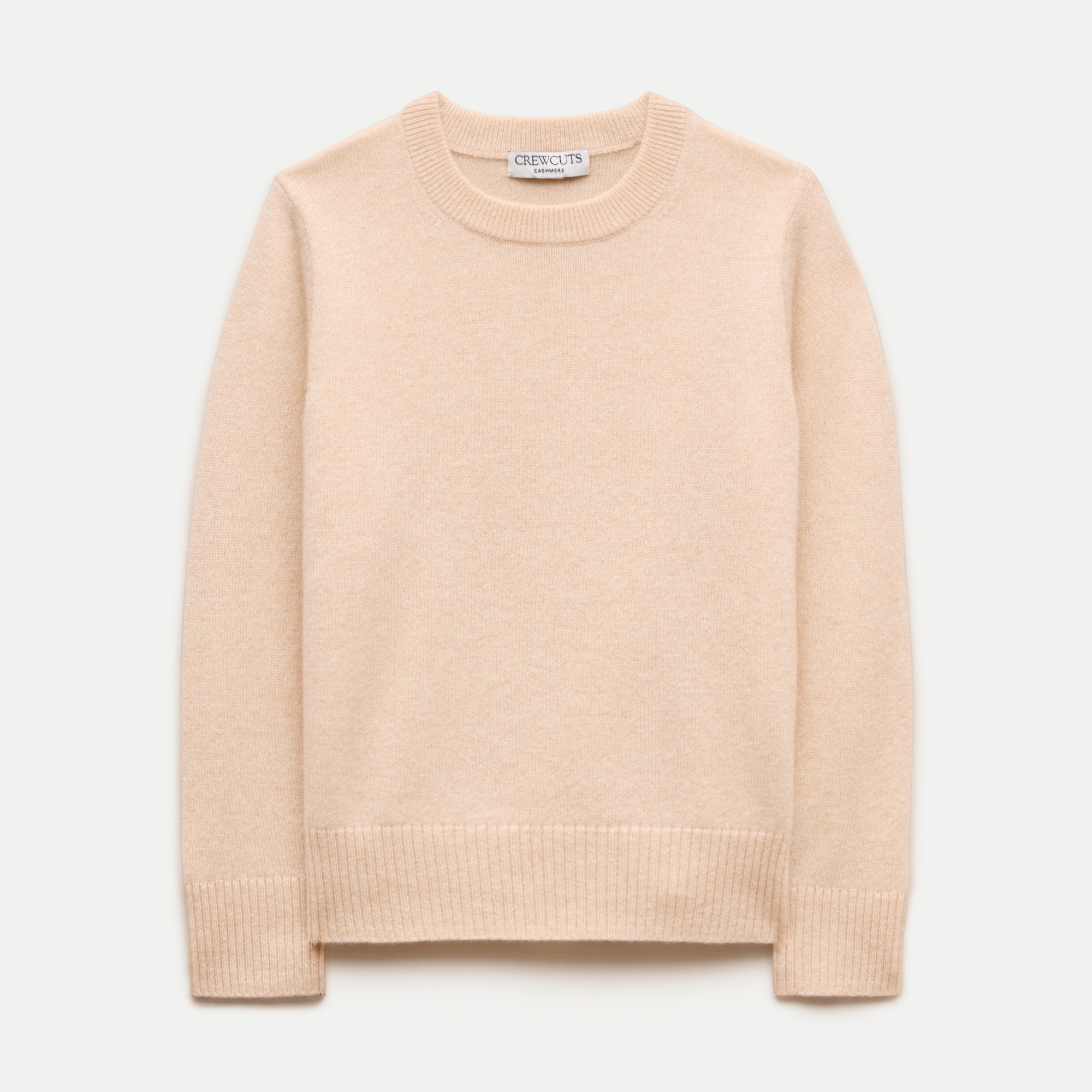 Kids' cashmere crewneck sweater