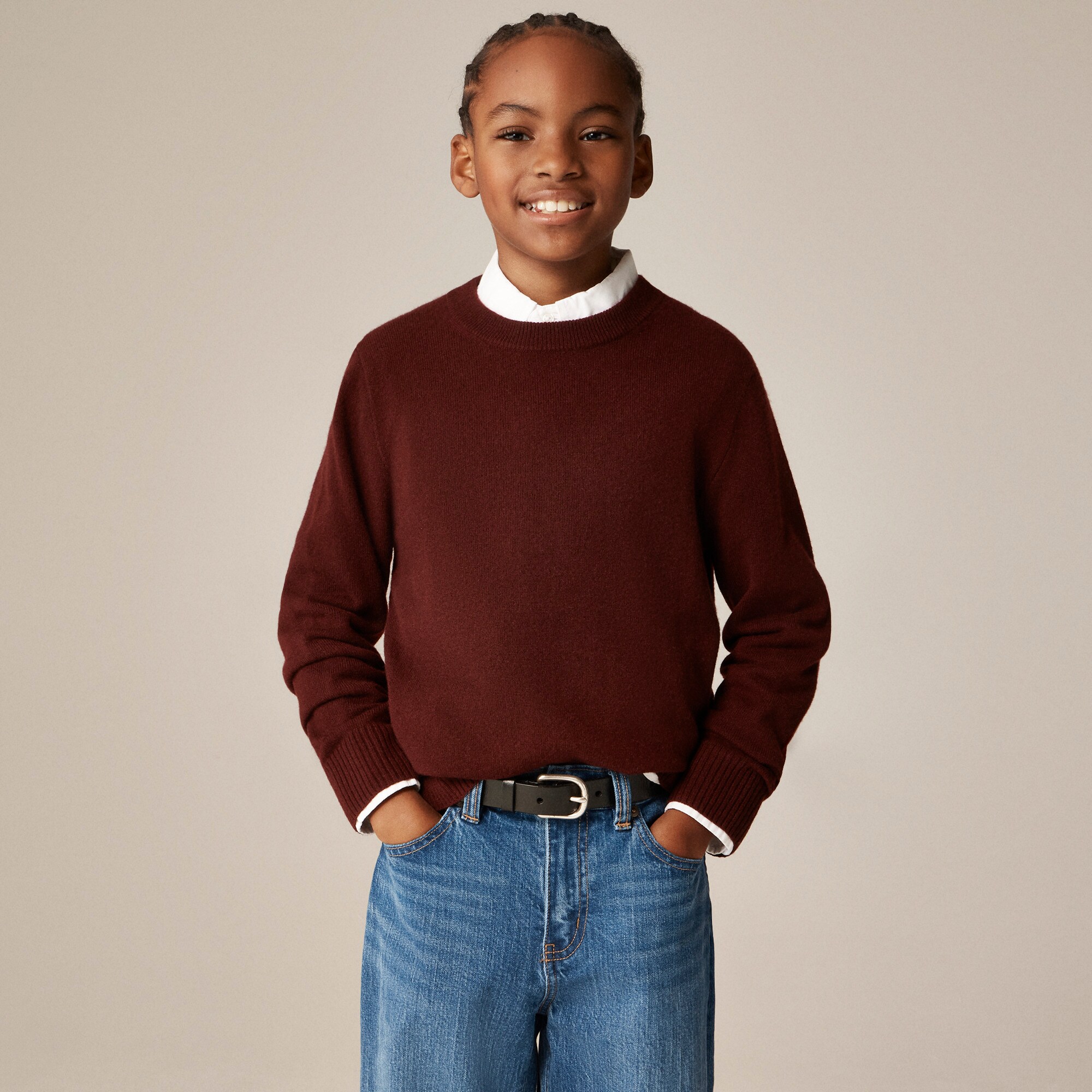 boys Kids' cashmere crewneck sweater