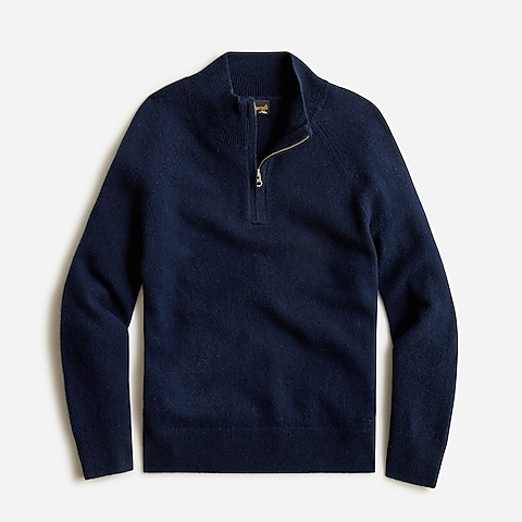 boys Boys' cashmere half-zip sweater
