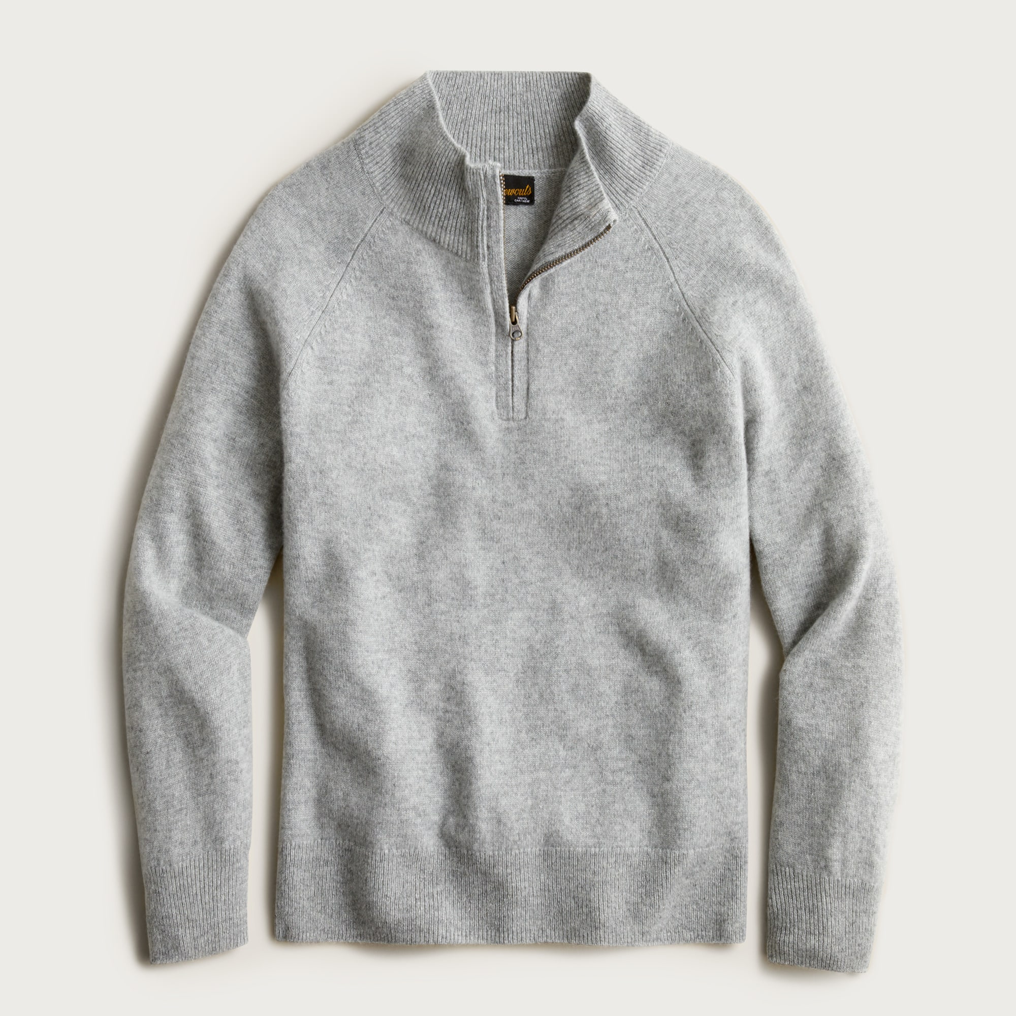 boys Kids' cashmere quarter-zip sweater