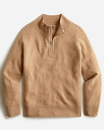 boys Kids&apos; cashmere half-zip sweater
