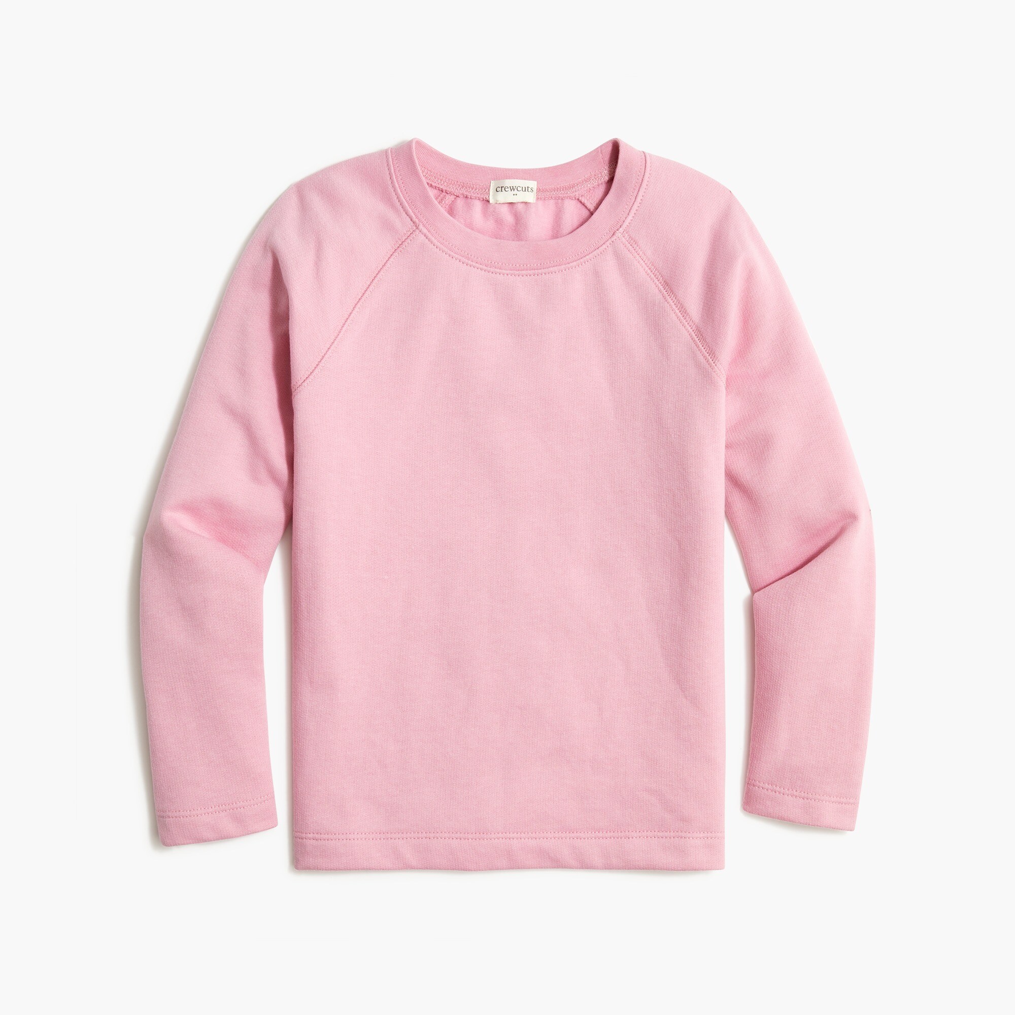 Girls' sequin elbow-patch sweatshirt