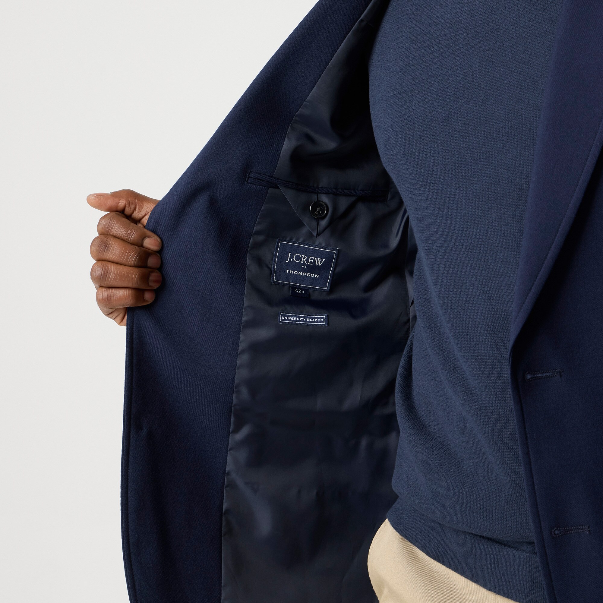 Slim-fit Thompson university blazer