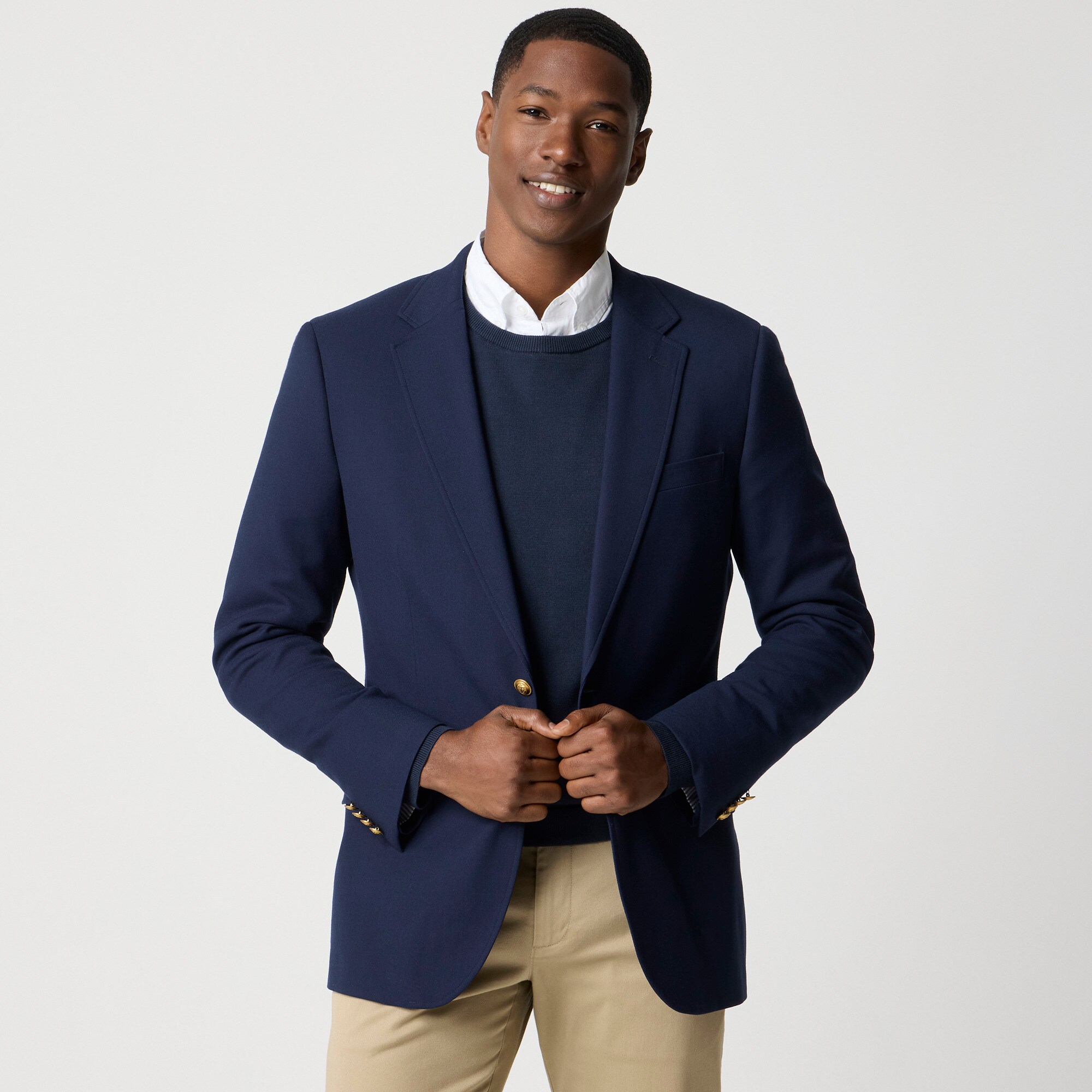 Slim-fit Thompson university blazer