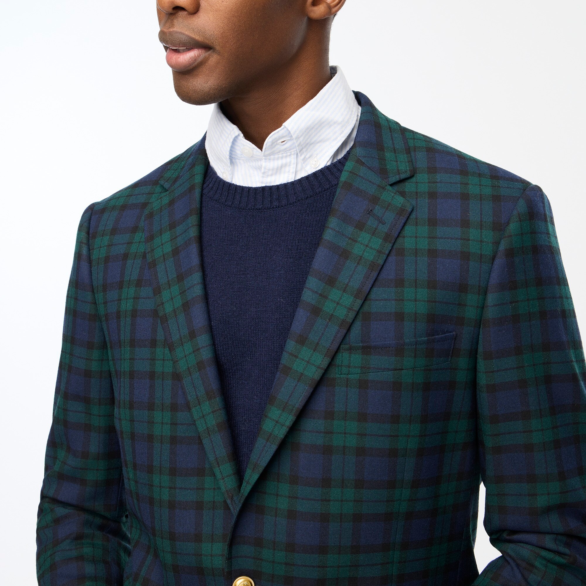 Slim-fit Thompson university blazer