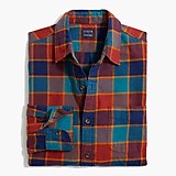 Buffalo check flannel shirt