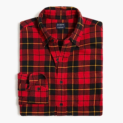  Plaid regular flannel shirt