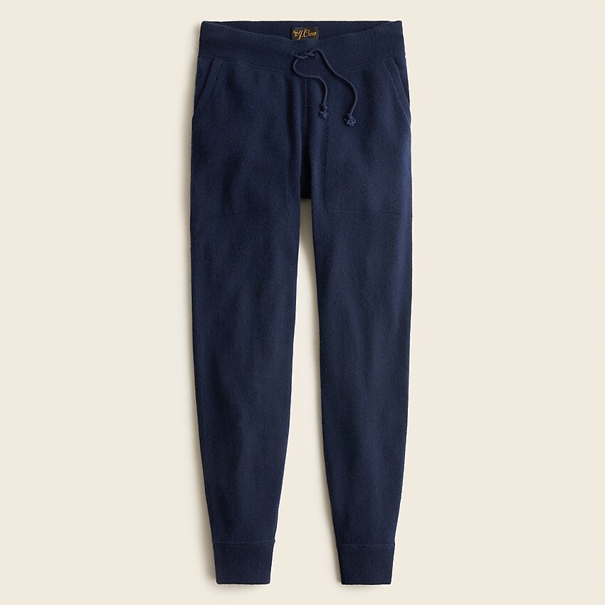 j.crew: cashmere jogger pant for men, right side, view zoomed