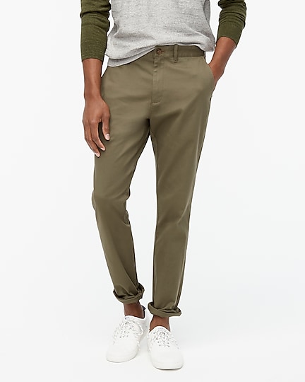 factory: athletic slim-fit chino pant for men