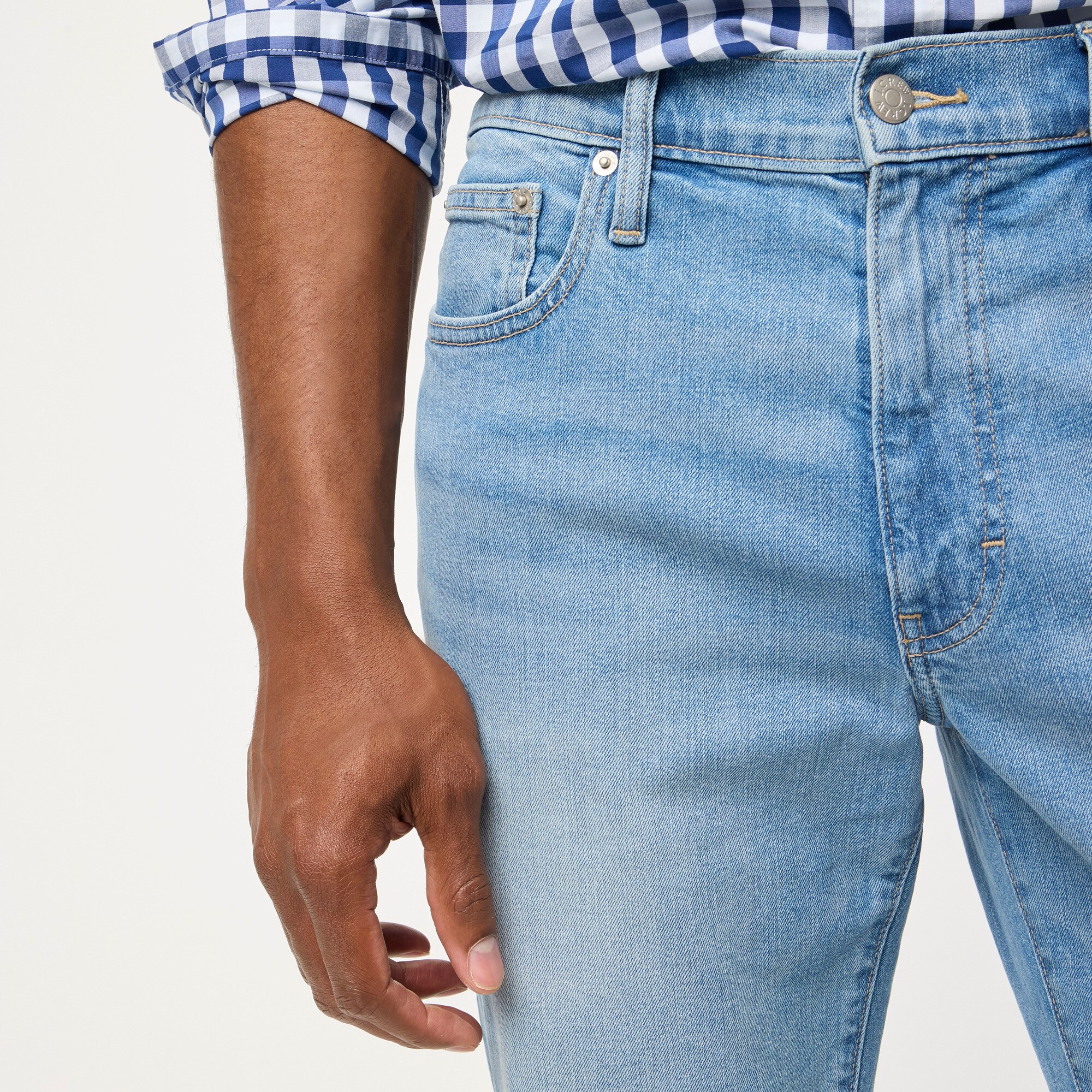 Straight-fit jean in signature flex