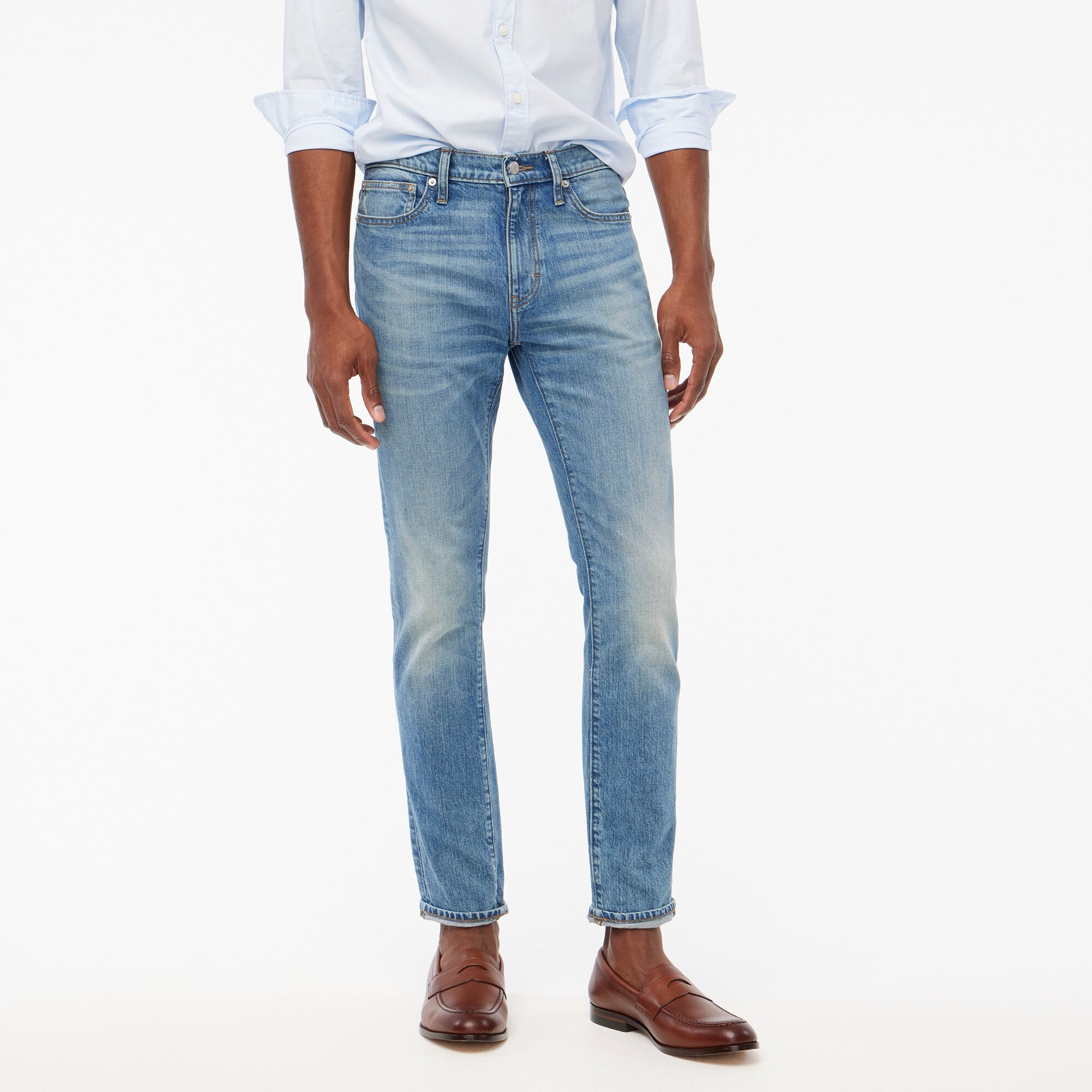 Slim-fit jean in vintage flex