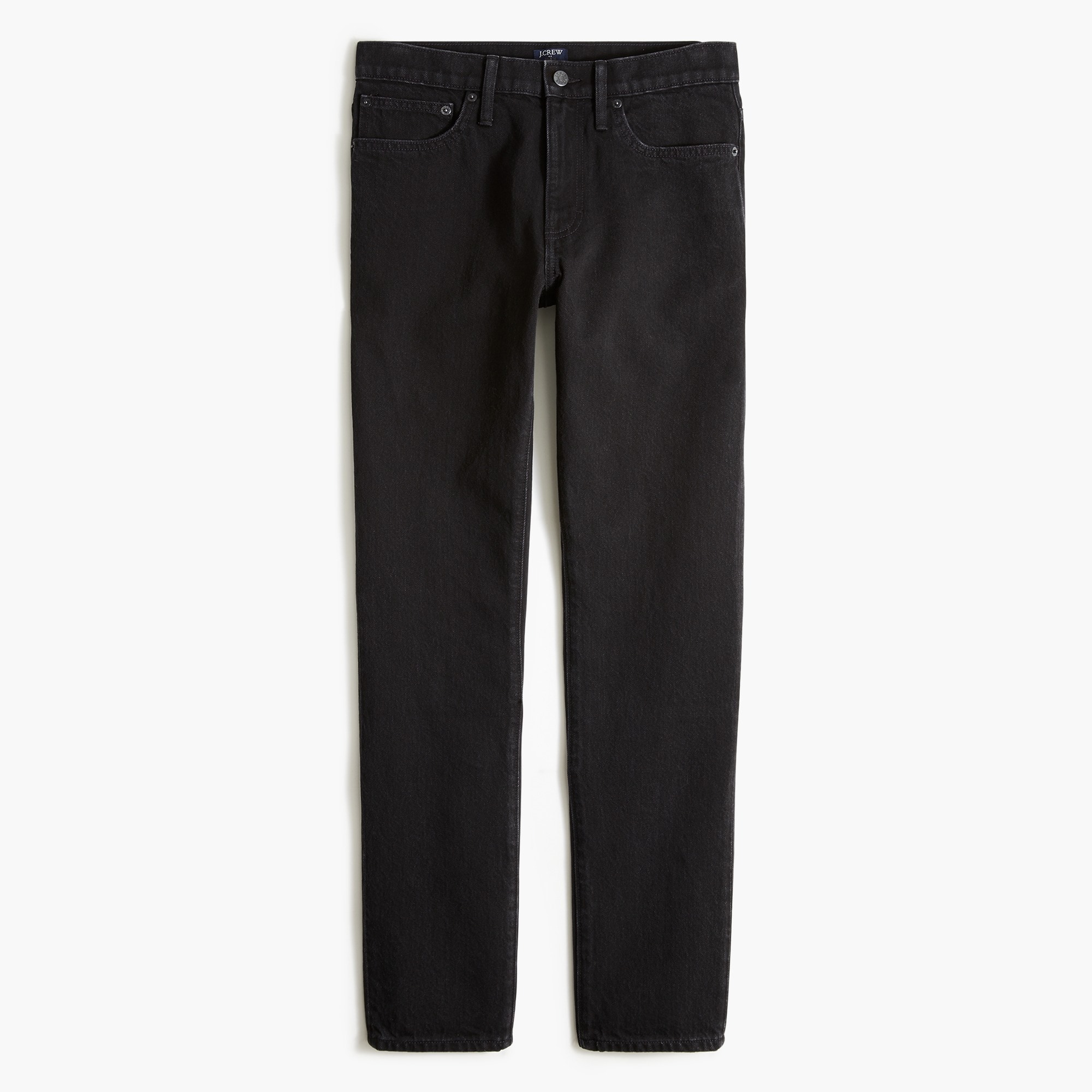 Straight-fit Washed Black Rigid Jean For Men | Factory